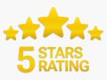 five-star rating