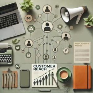 Customer reach from social media