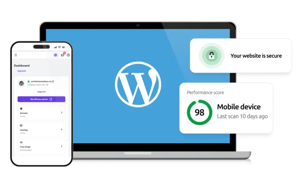 Website services preview