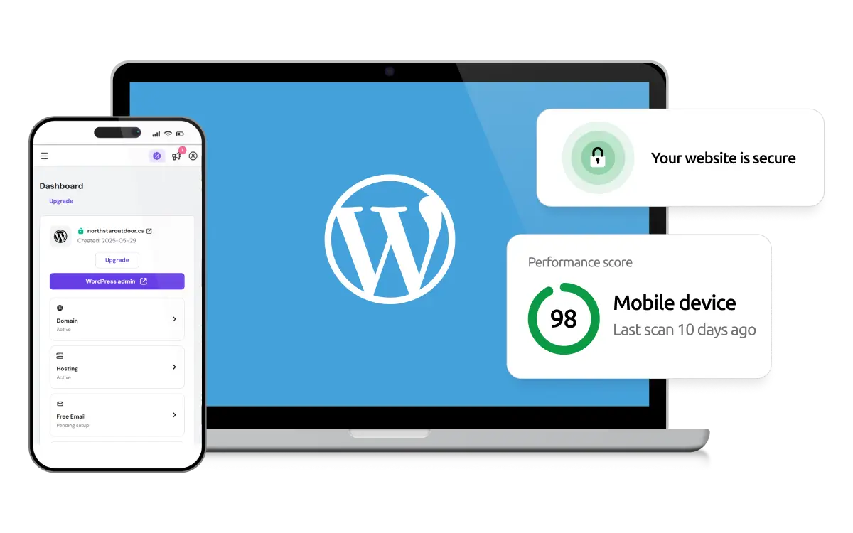 Website services preview