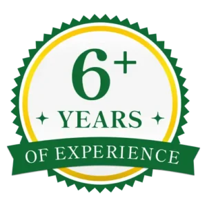 Over 6 years of experience