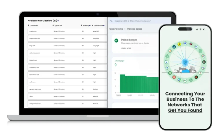 Local citation and directory building