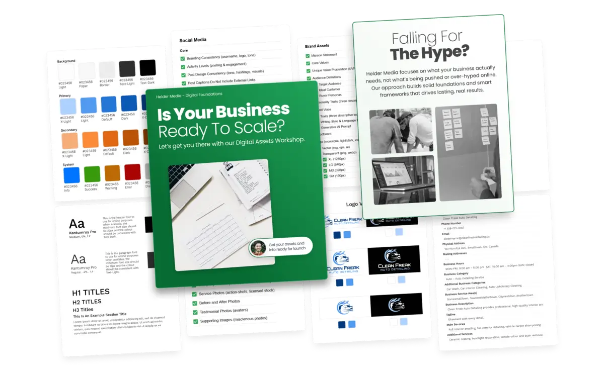 Small business online presence workshop