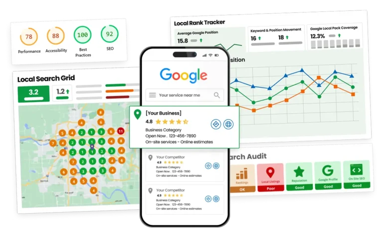Local SEO tracking and monitoring