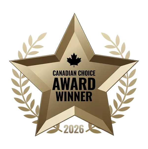 Helder Media's 2026 Canadian Choice Award Winner Badge for Best SEO Company